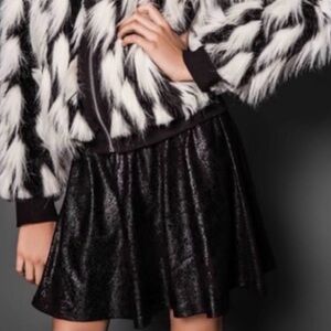 MIA New York Sueded Skater Skirt NWT XL